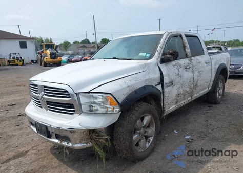 2016 Ram 1500 Big Horn из США, поврежденный, VIN 1C6RR7LT2GS153464